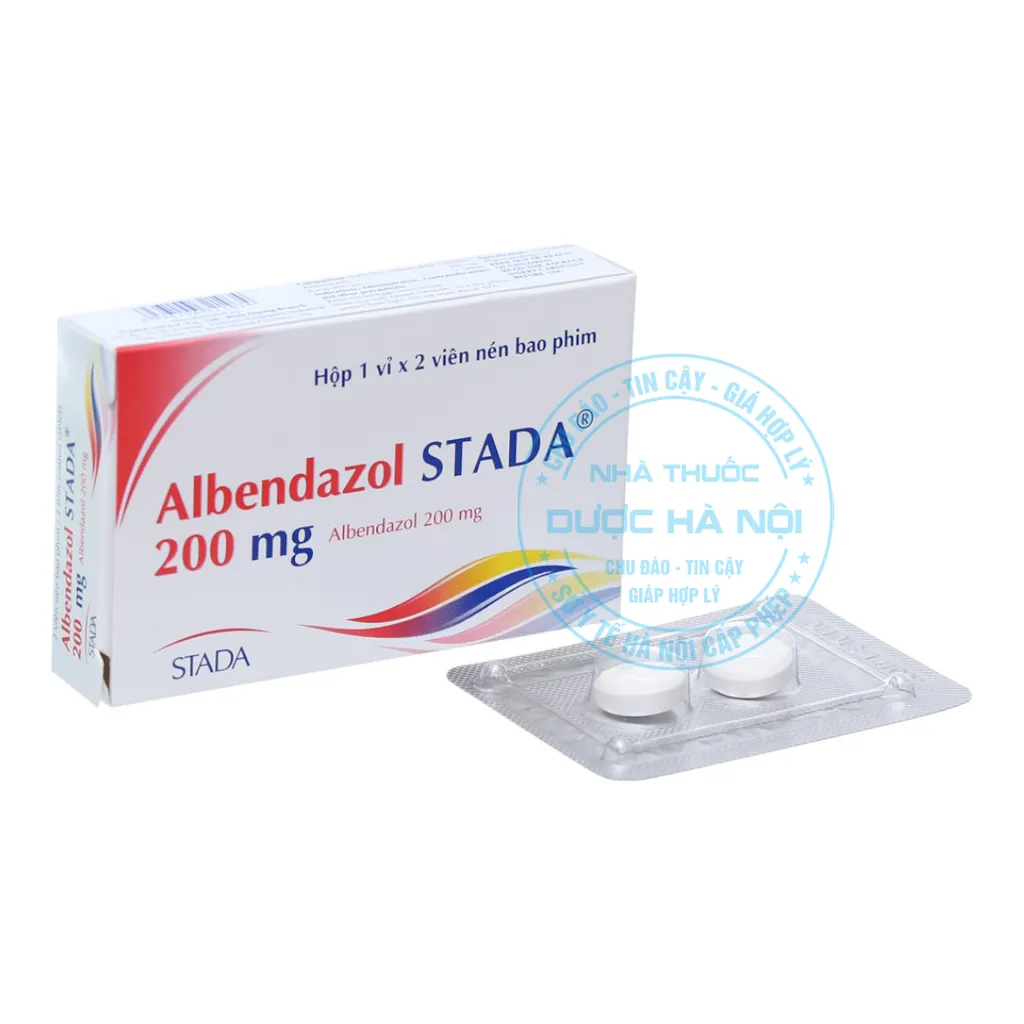 Thuốc Albendazol Stada 200mg