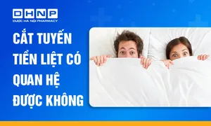 cắt tuyến tiền liệt có quan hệ được không