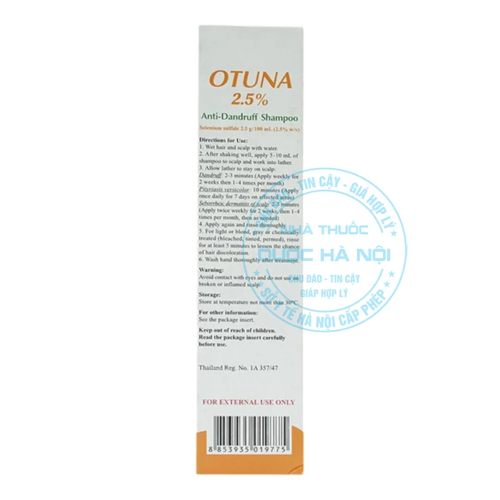 Dầu gội Otuna 2.5%