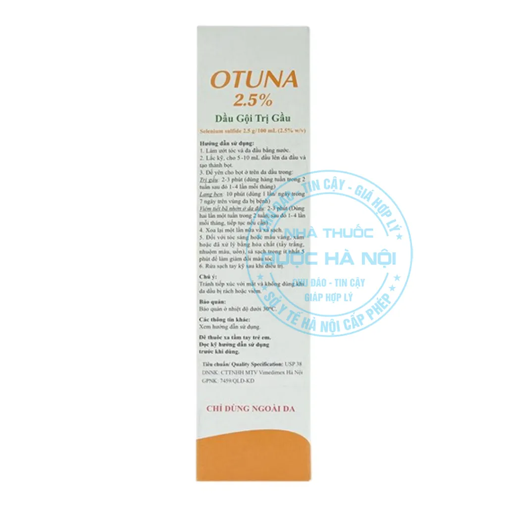 Dầu gội Otuna 2.5%