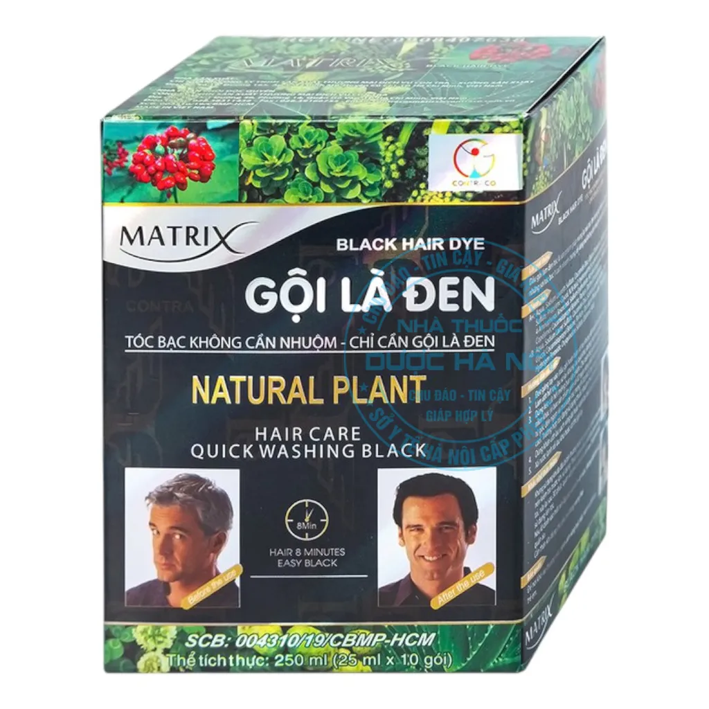 Dầu Gội Matrix Gội Là Đen