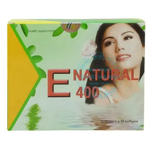 Viên uống E Natural 400 bổ sung Vitamin E giải pháp toàn diện cho sức khỏe