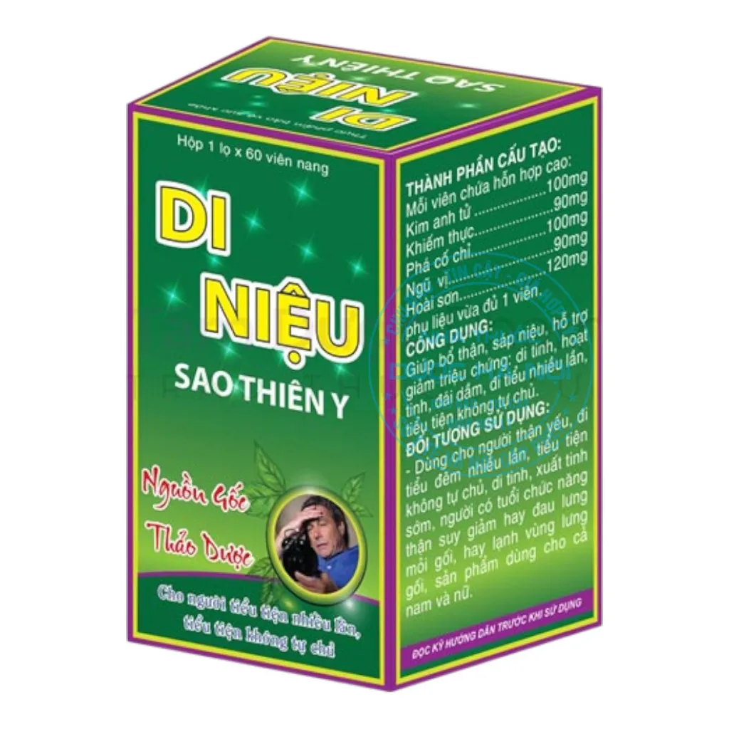 Viên uống Di Niệu Sao thiên Y