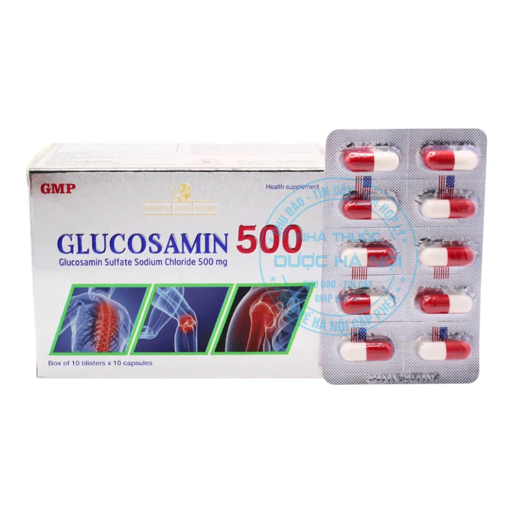Viên uống Glucosamin 500 Mediphar