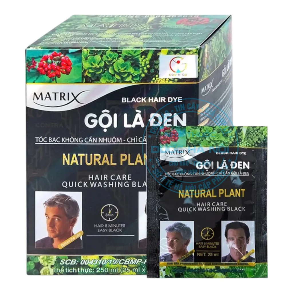 Dầu Gội Matrix Gội Là Đen