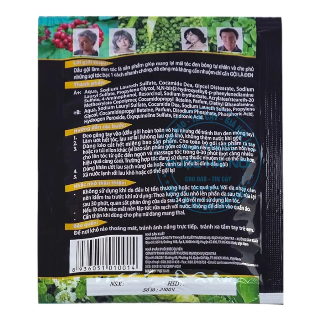 Dầu Gội Matrix Gội Là Đen