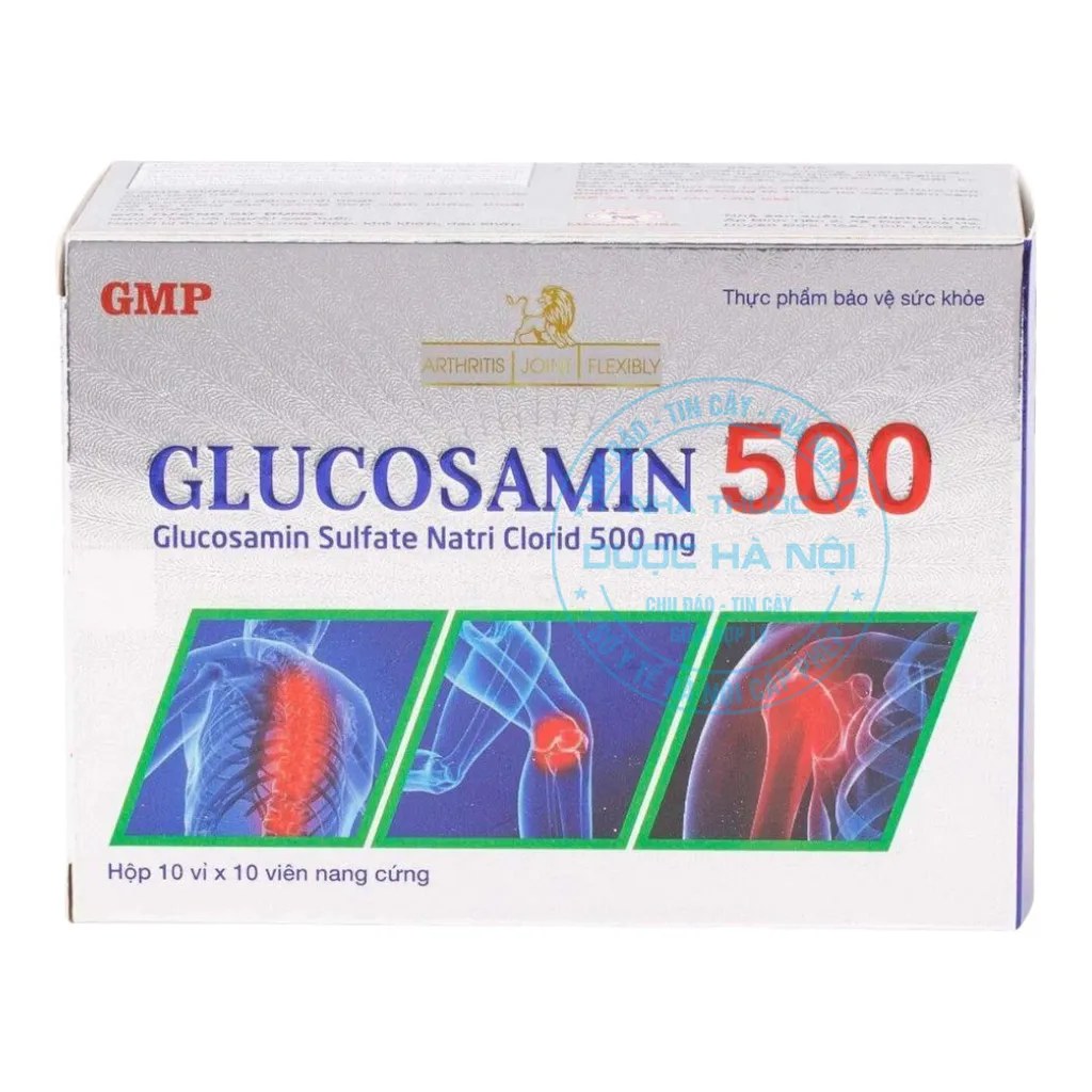 Viên uống Glucosamin 500 Mediphar