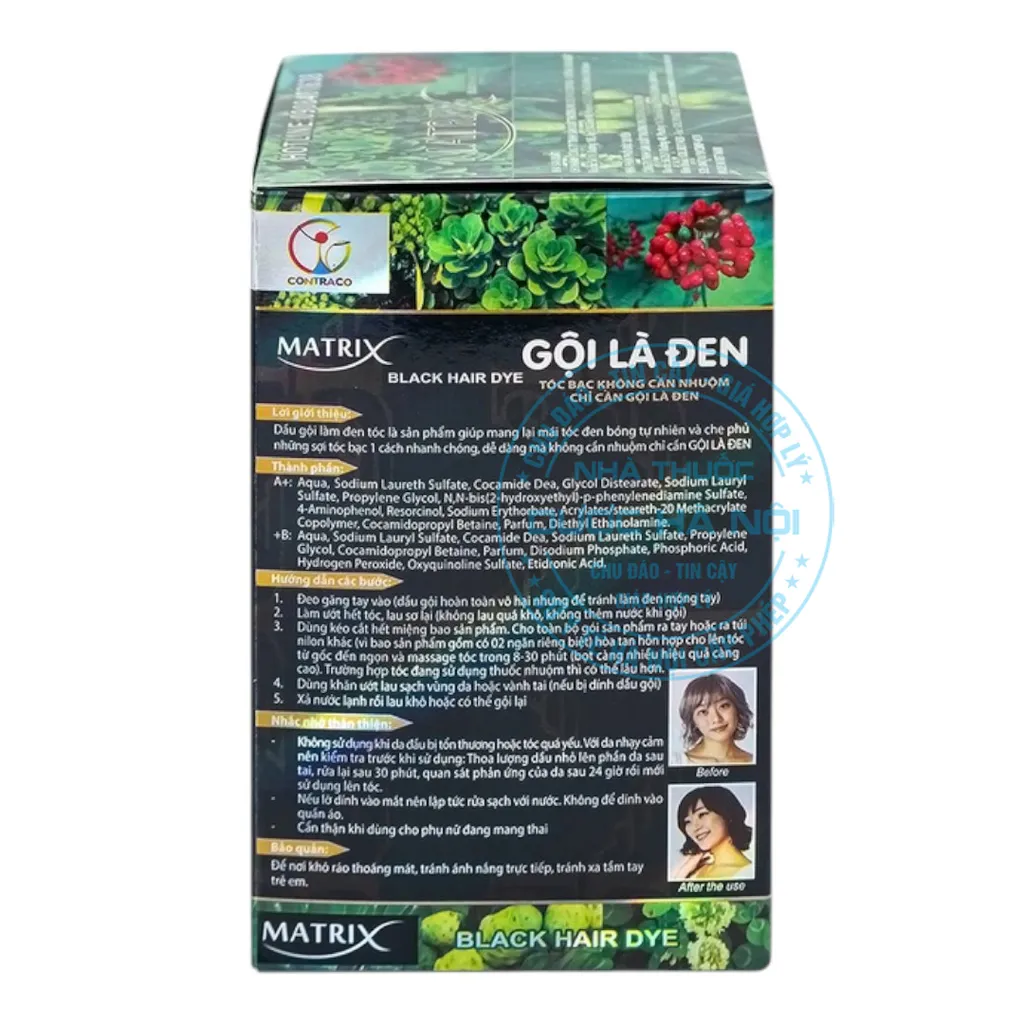 Dầu Gội Matrix Gội Là Đen