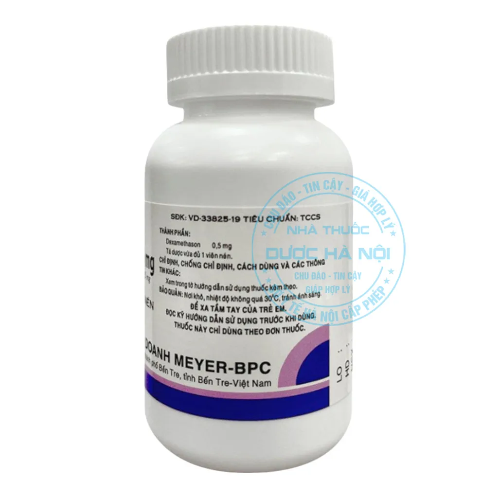 Thuốc Dexacin 0.5mg