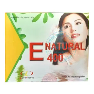 Viên uống E Natural 400 nâng cao sức đề kháng, chăm sóc làn da