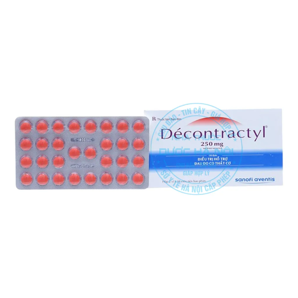 Thuốc Decontractyl 250mg