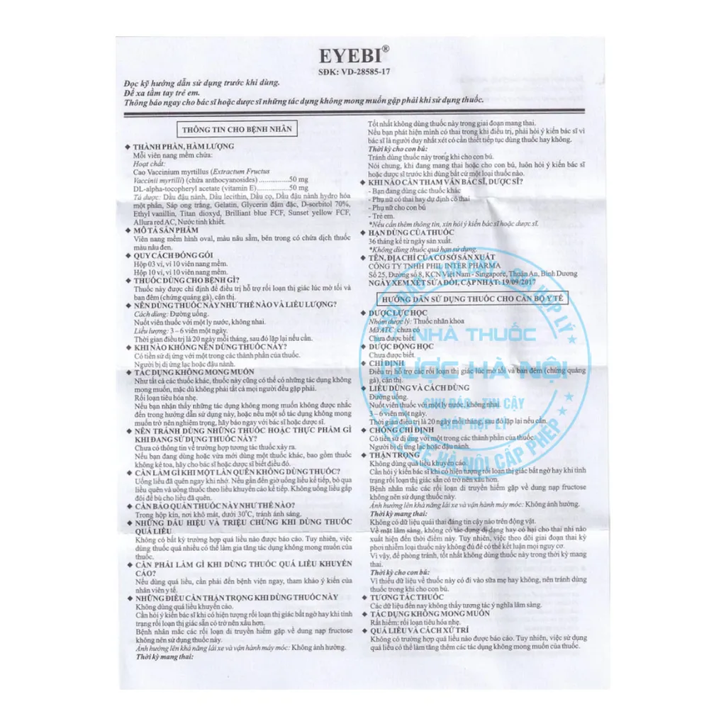 Viên uống Eyebi
