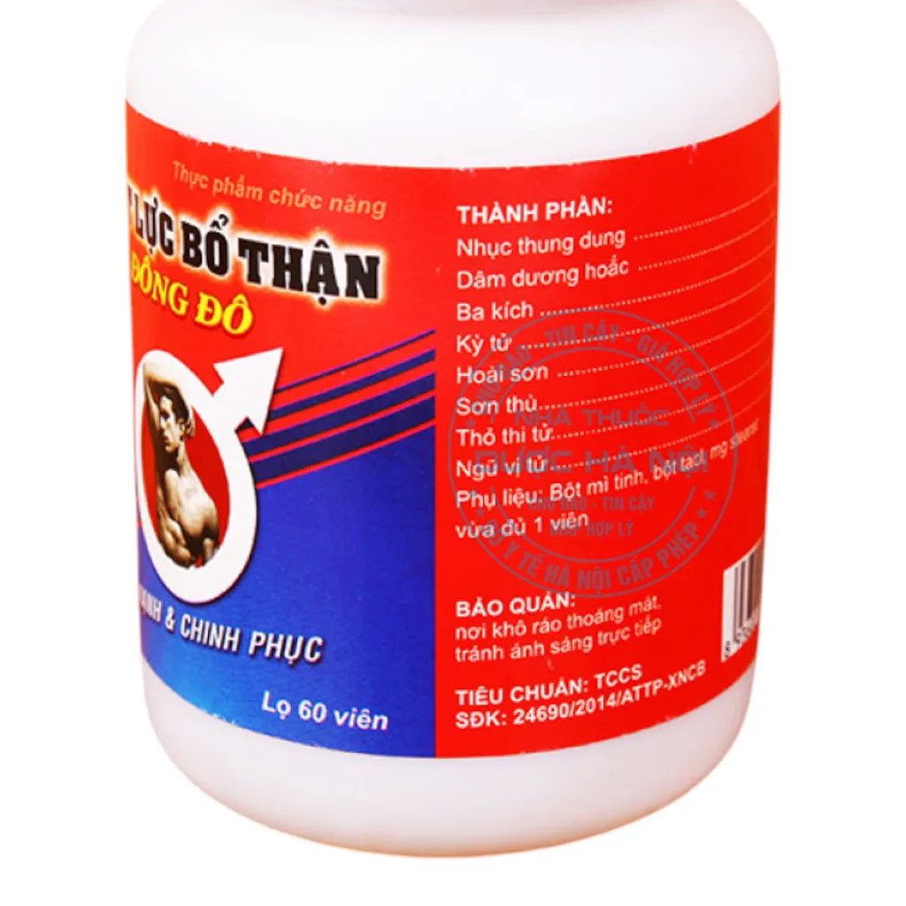Viên uống Hoạt lực bổ thận Đông Đô