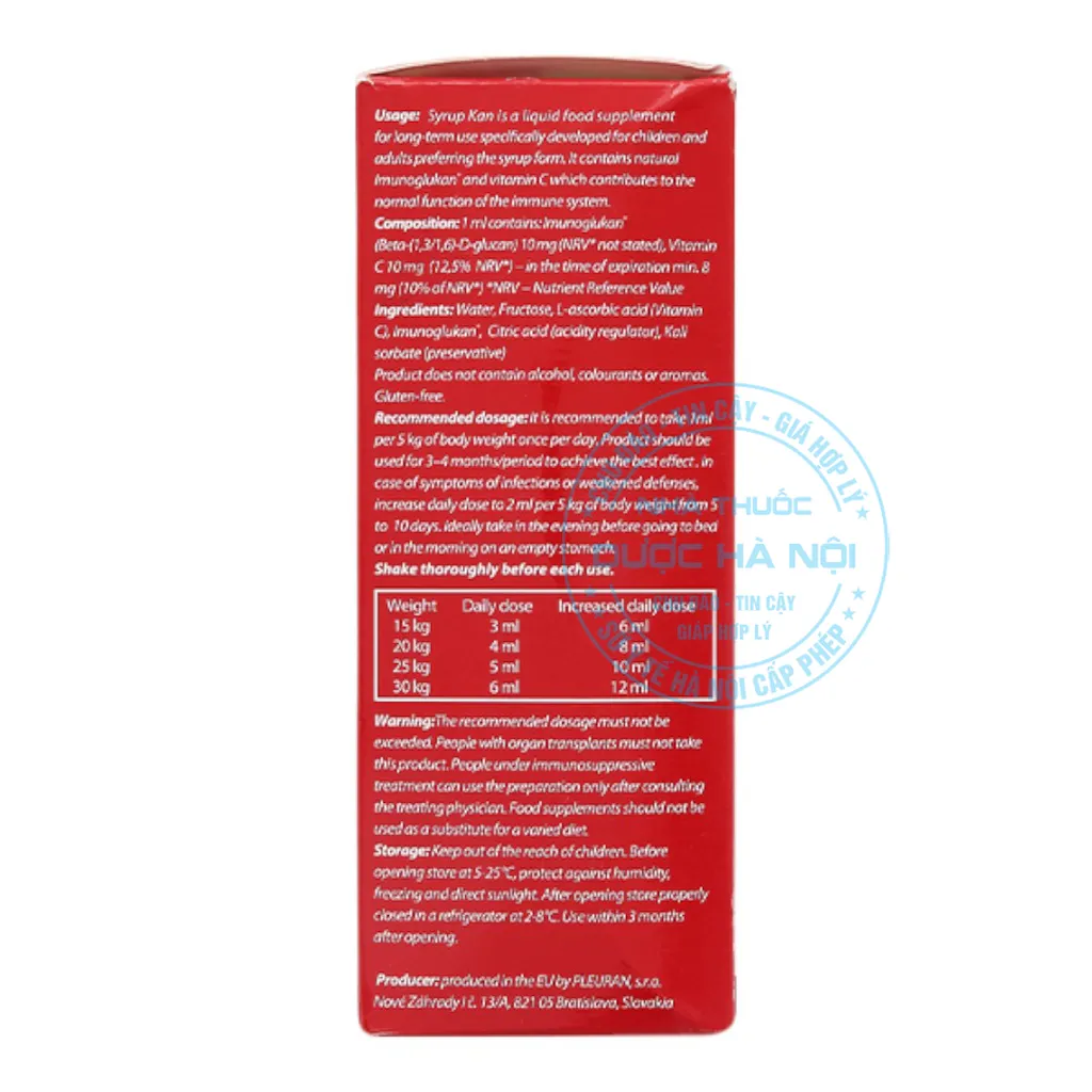 Siro Imunoglukan 120ml