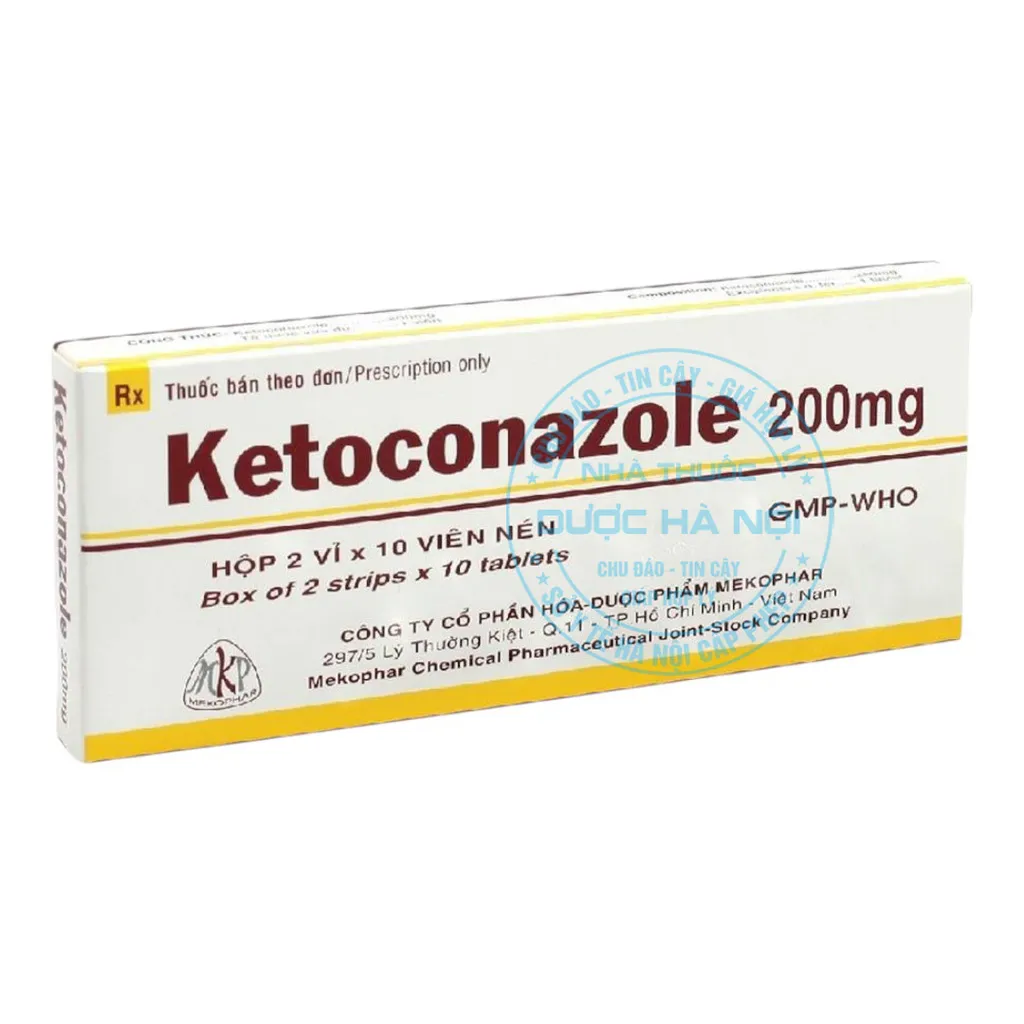 Thuốc Ketoconazole 200mg