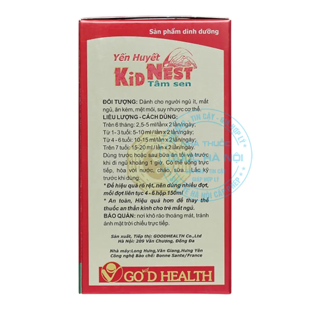 Yến sào Kid Nest Tâm Sen