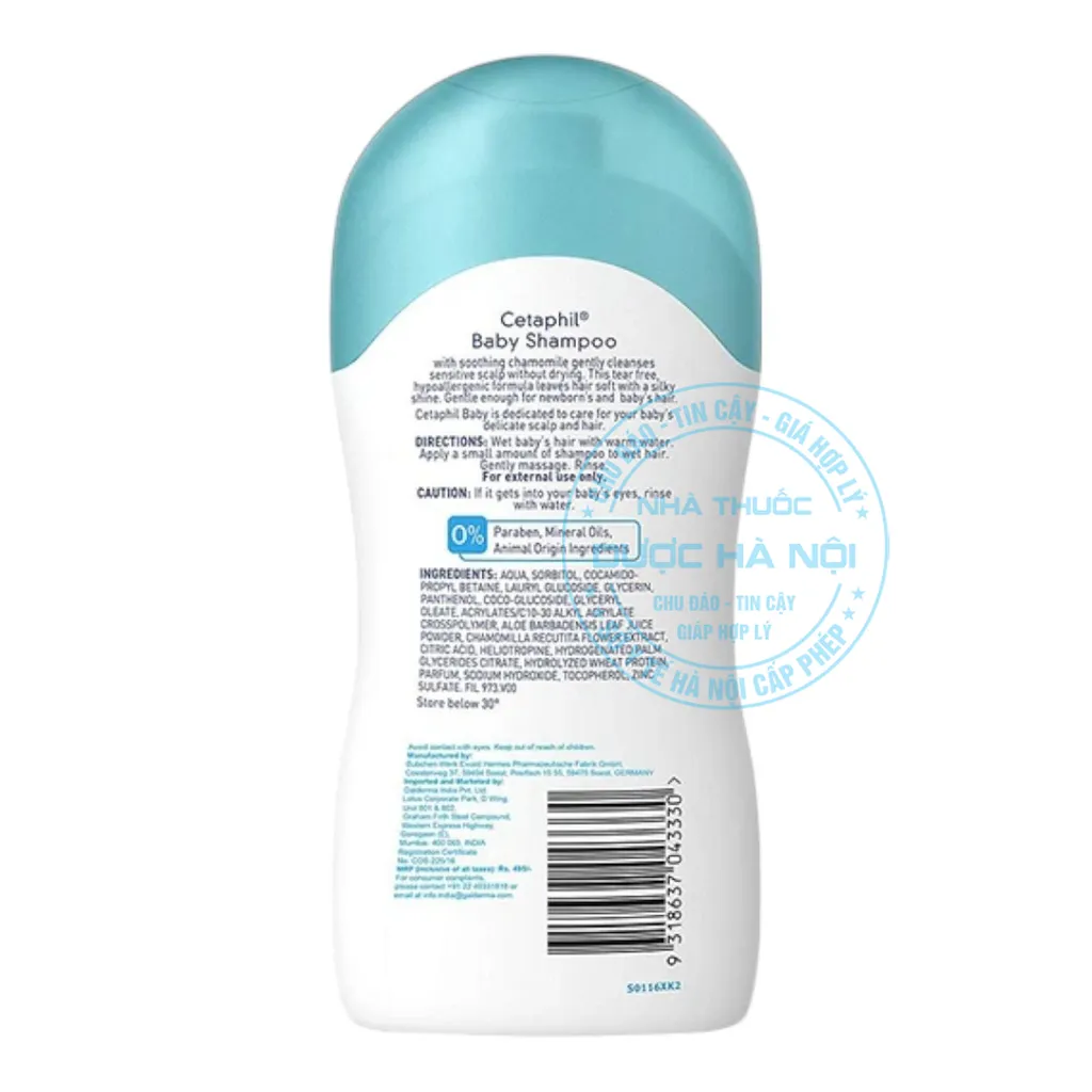 Sữa tắm Cetaphil Baby Shampoo 200ml