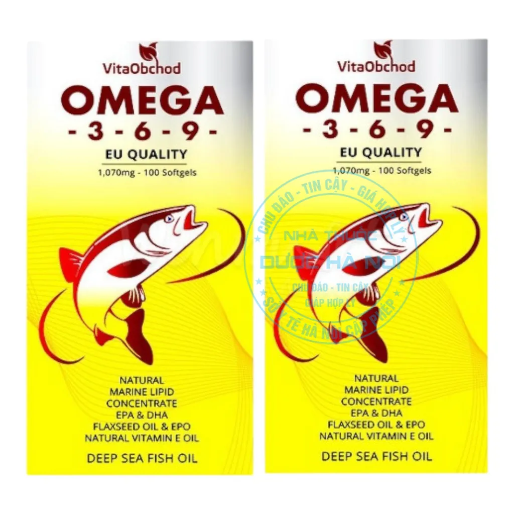 Viên uống Omega 3-6-9 Cộng hoà Séc