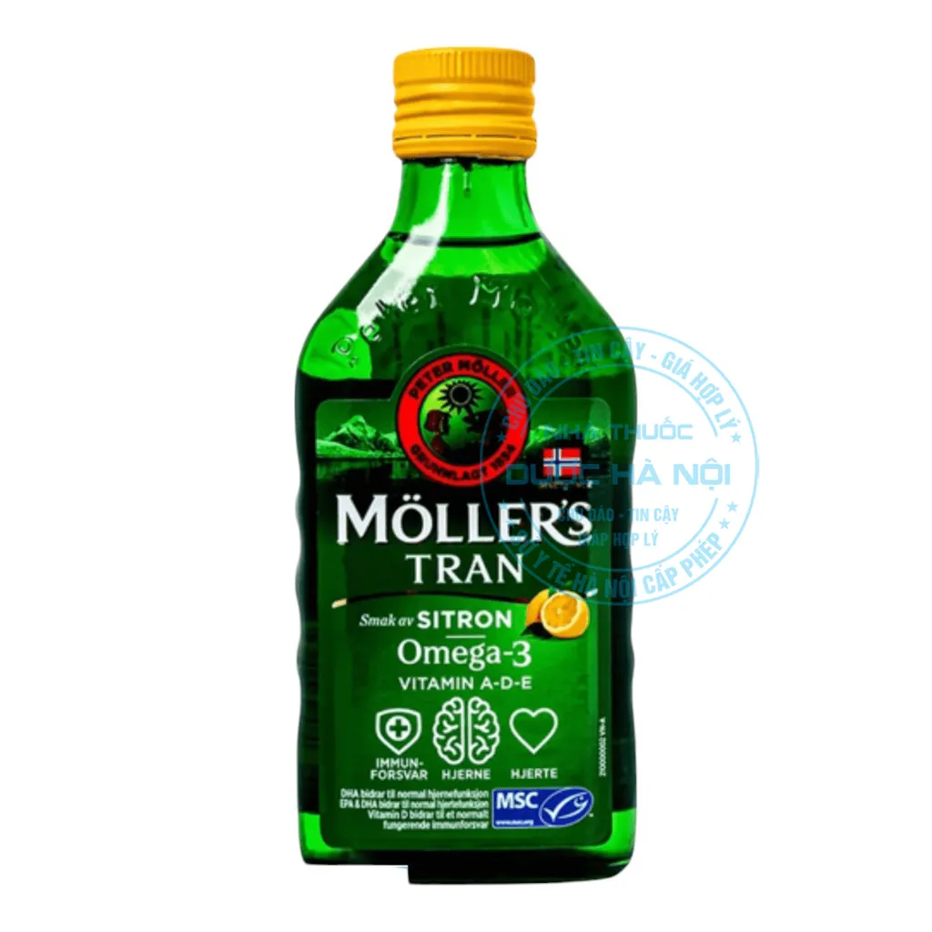 Dầu gan cá tuyết Moller’s Tran 250ml