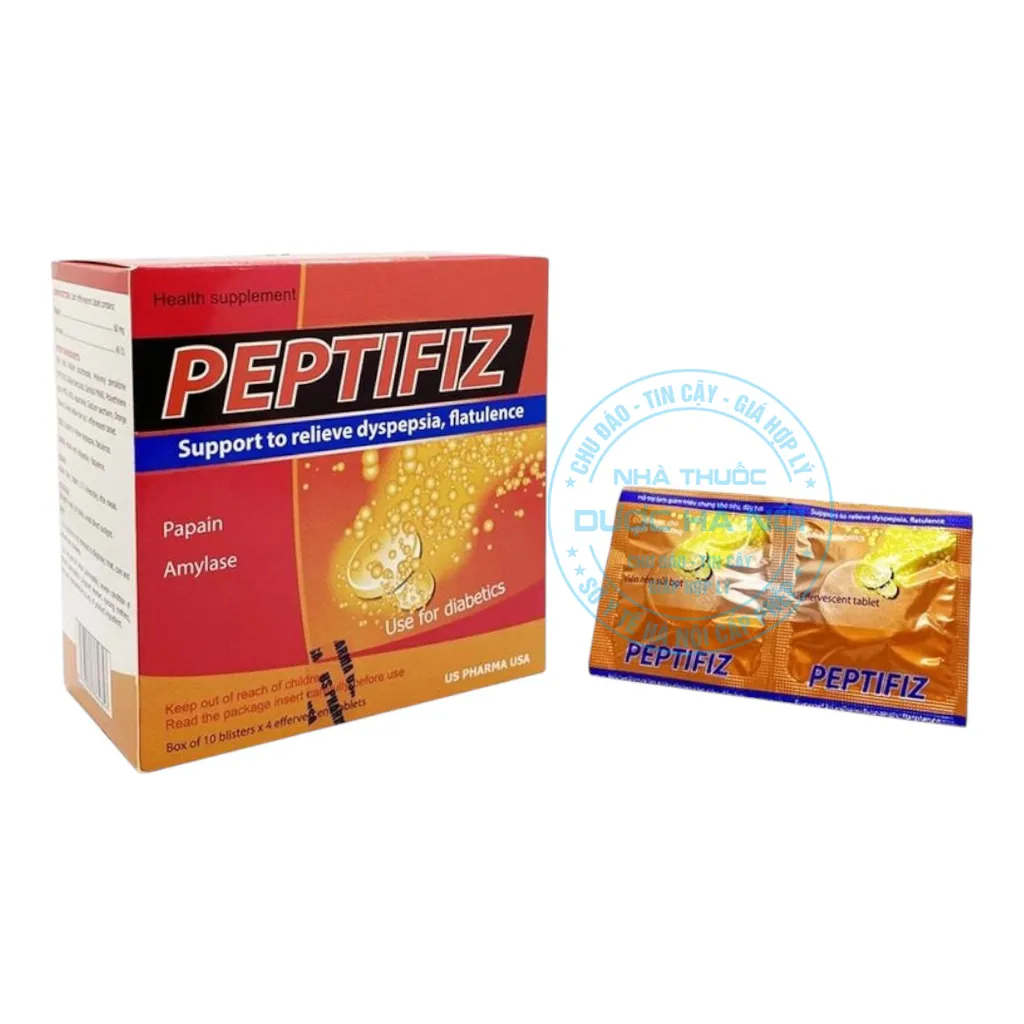 Viên sủi Peptifiz