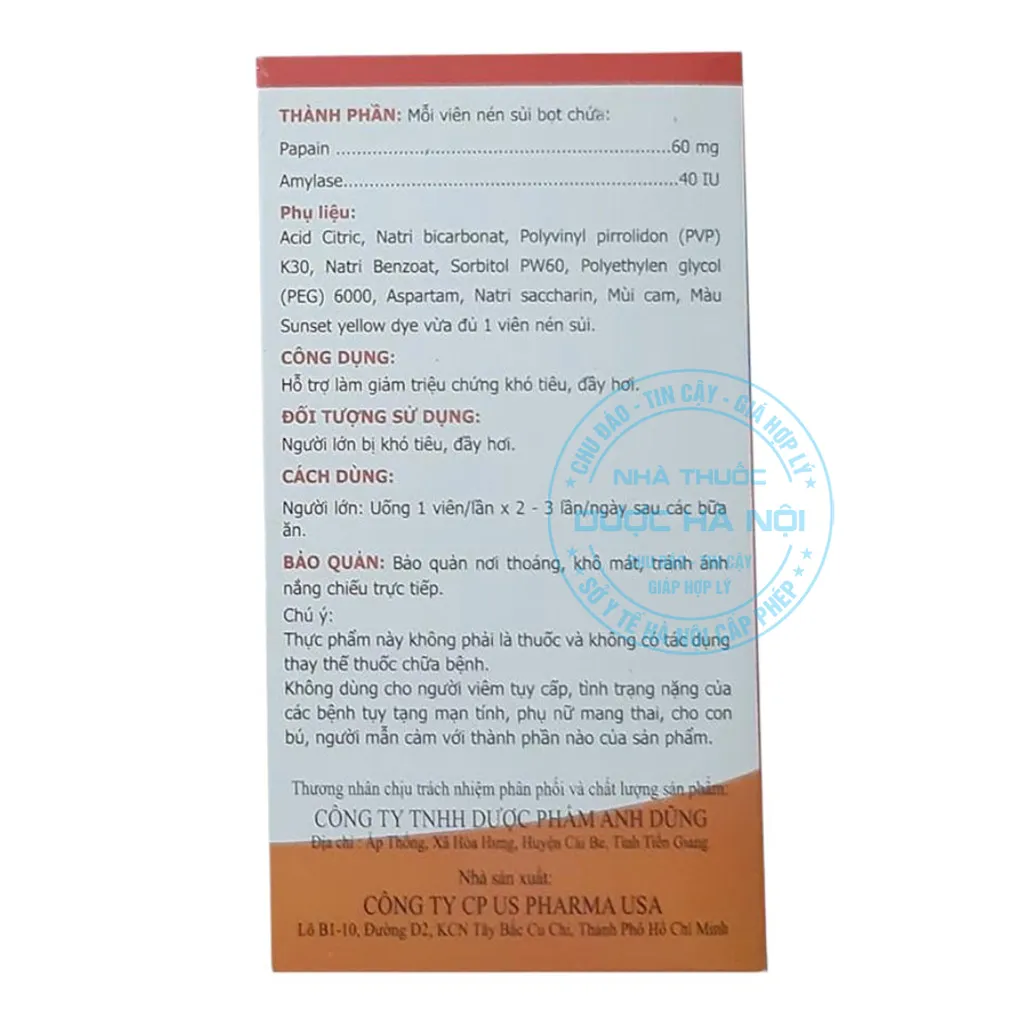 Viên sủi Peptifiz