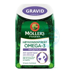 Viên uống Möller’s Pharma Gravid bổ sung DHA cho mẹ bầu