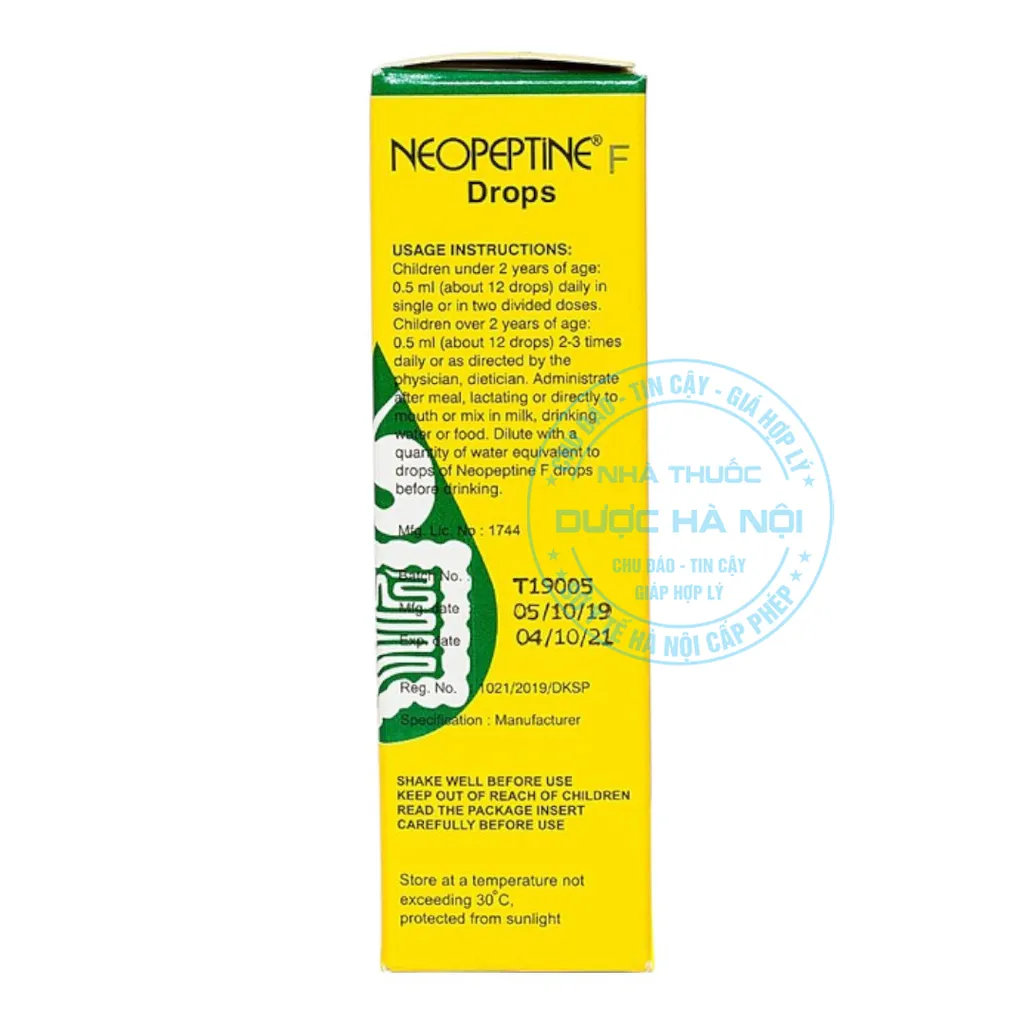 Siro Neopeptine F Drops