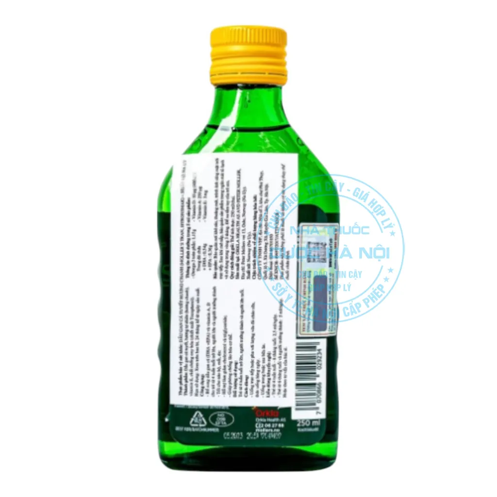 Dầu gan cá tuyết Moller’s Tran 250ml