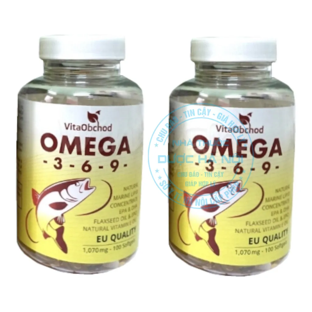 Viên uống Omega 3-6-9 Cộng hoà Séc