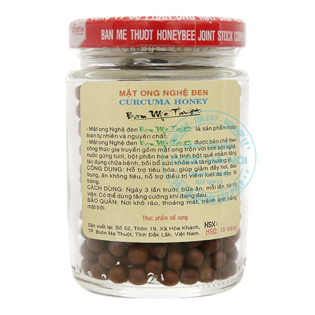 Viên Mật ong nghệ đen Ban Mê Thuột