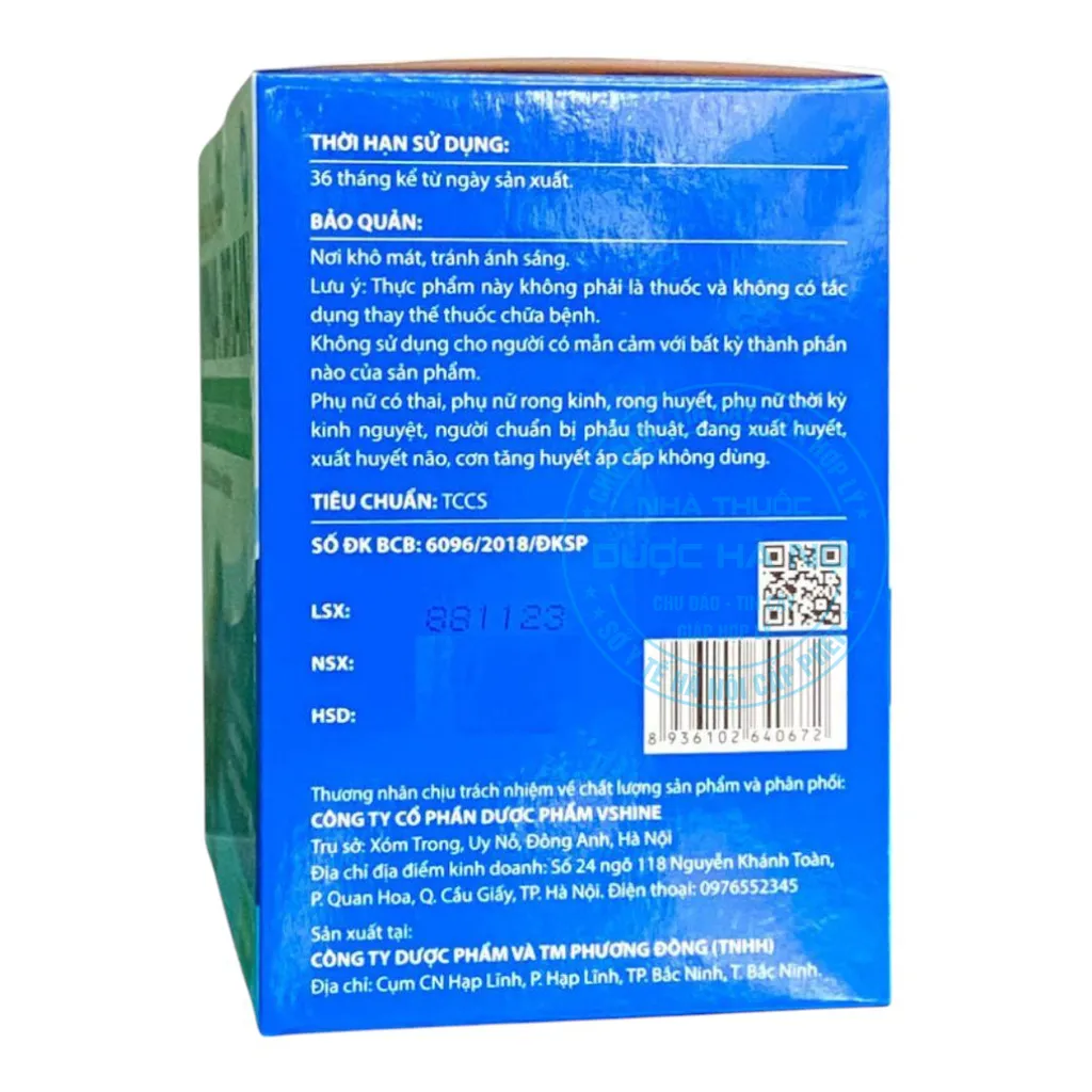 Viên uống Vina Brain New