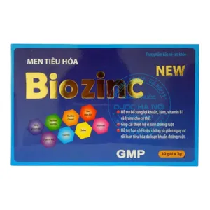 Men tiêu hóa BioZinC New hỗ trợ sức khoẻ hệ tiêu hoá