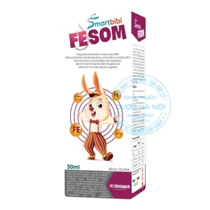 Siro Smartbibi Fesom bổ sung sắt cho cơ thể trẻ em ( 1 lọ x 30ml)