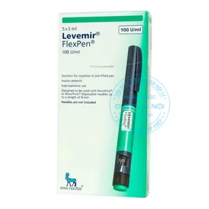Bút tiêm Levemir FlexPen 100U/ml kiểm soát đường huyết hiệu quả