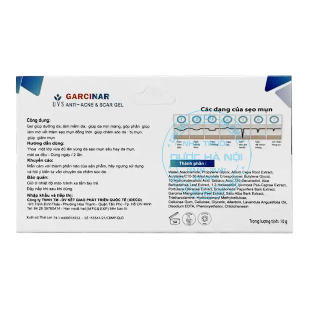 Gel Garcinar 10g