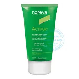Sữa rửa mặt Noreva Actipur làm sạch nhẹ nhàng, an toàn cho làn da mụn, nhạy cảm