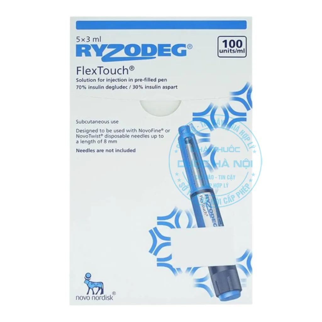 Bút tiêm Ryzodeg Flextouch 100 units/ml