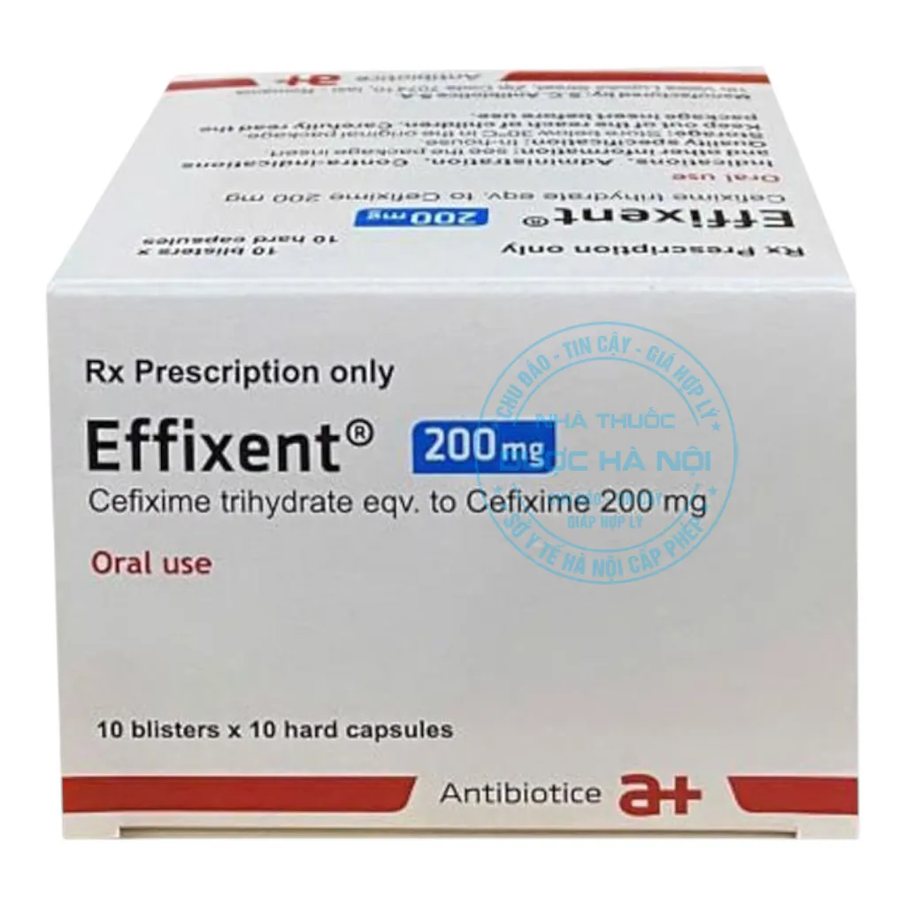 Thuốc Effixent 200mg