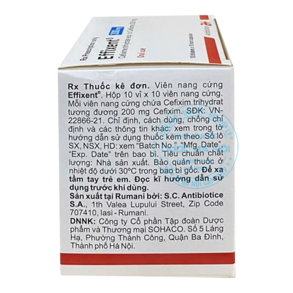 Thuốc Effixent 200mg