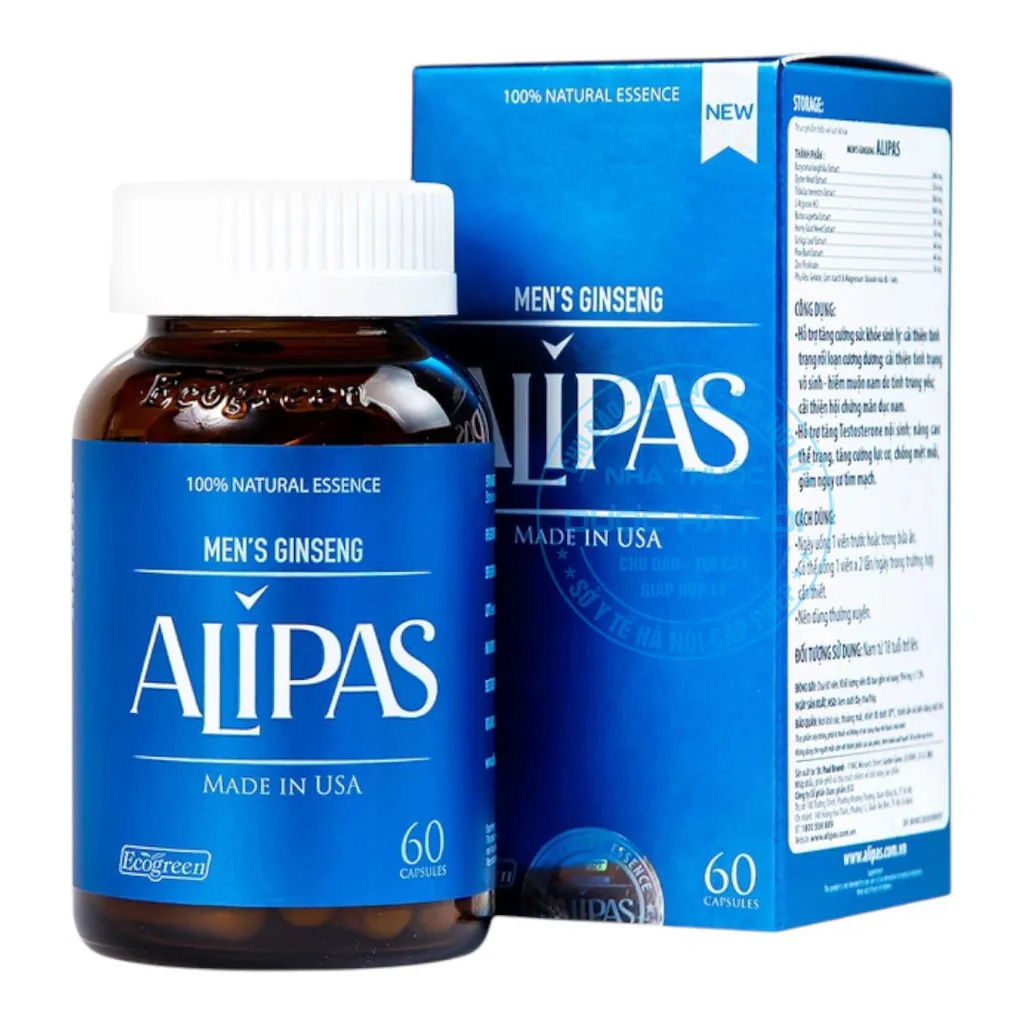 Viên uống Sâm Alipas