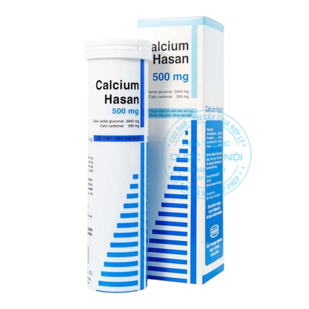 Thuốc Calcium Hasan 500mg
