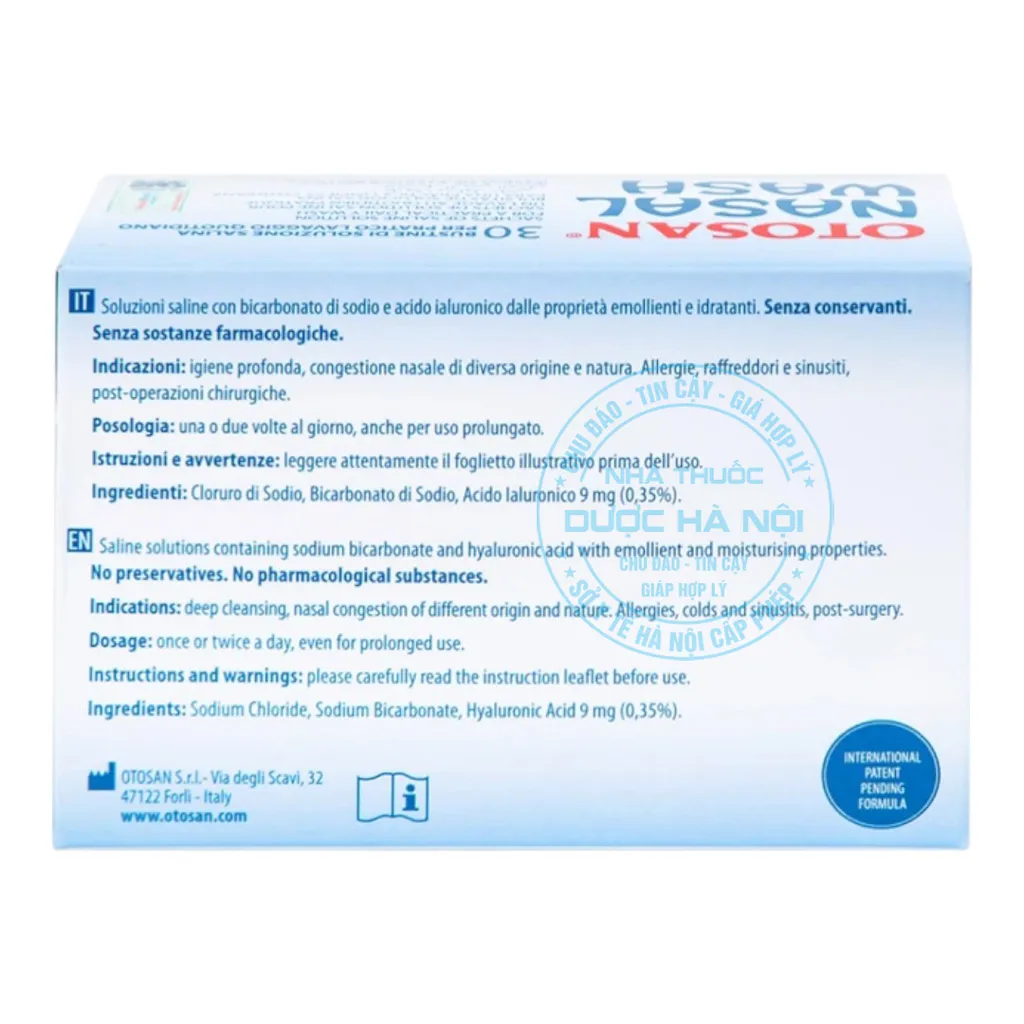 Muối Otosan Nasal Wash