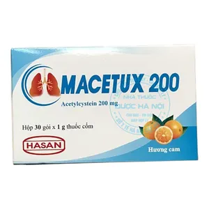 Thuốc Macetux 200 giúp làm loãng đờm, giảm nhầy hiệu quả