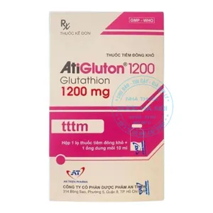 Thuốc AtiGluton 1200mg hỗ trợ điều trị ung thư, giảm tác dụng phụ của hoá trị, xạ trị