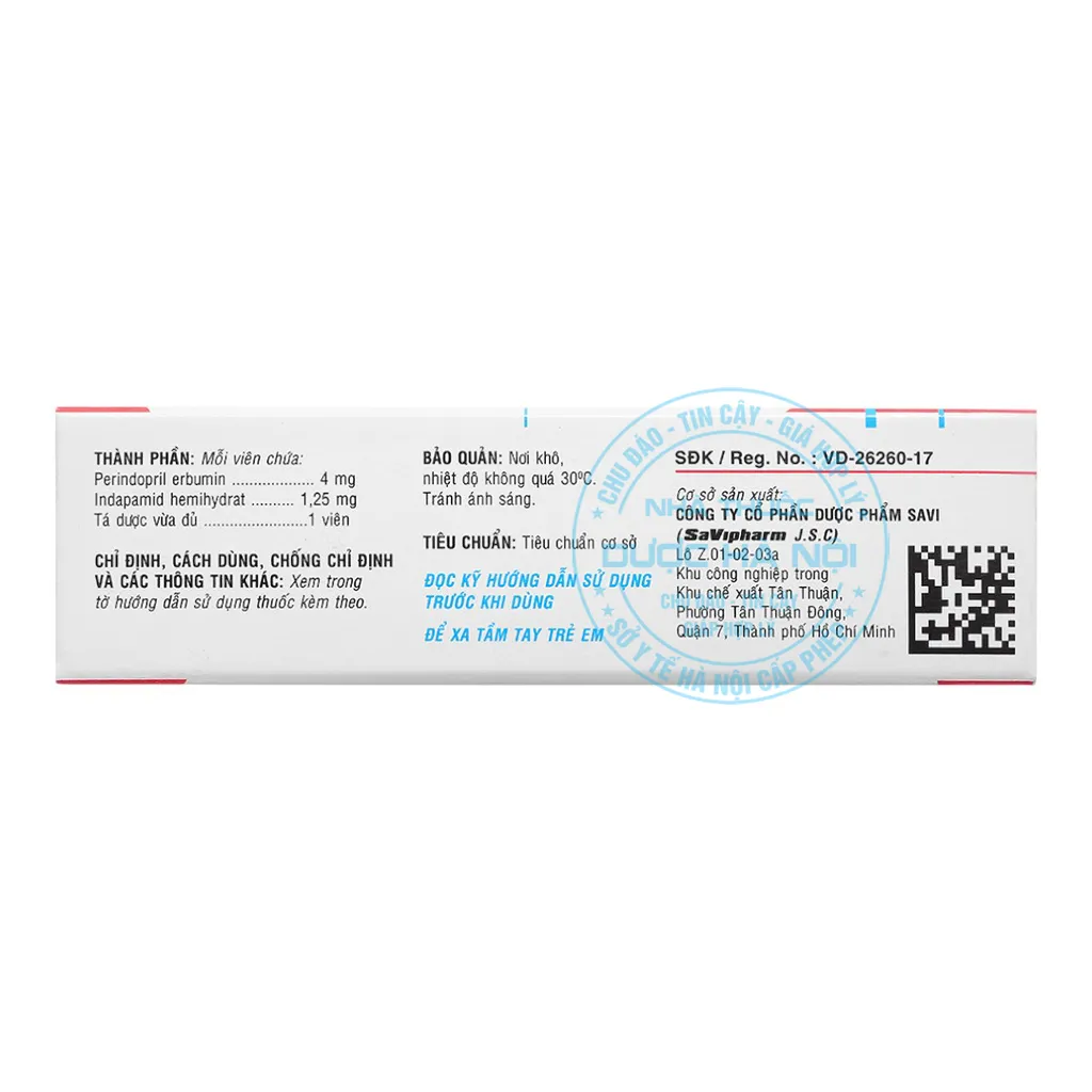 Thuốc Savi Dopril Plus