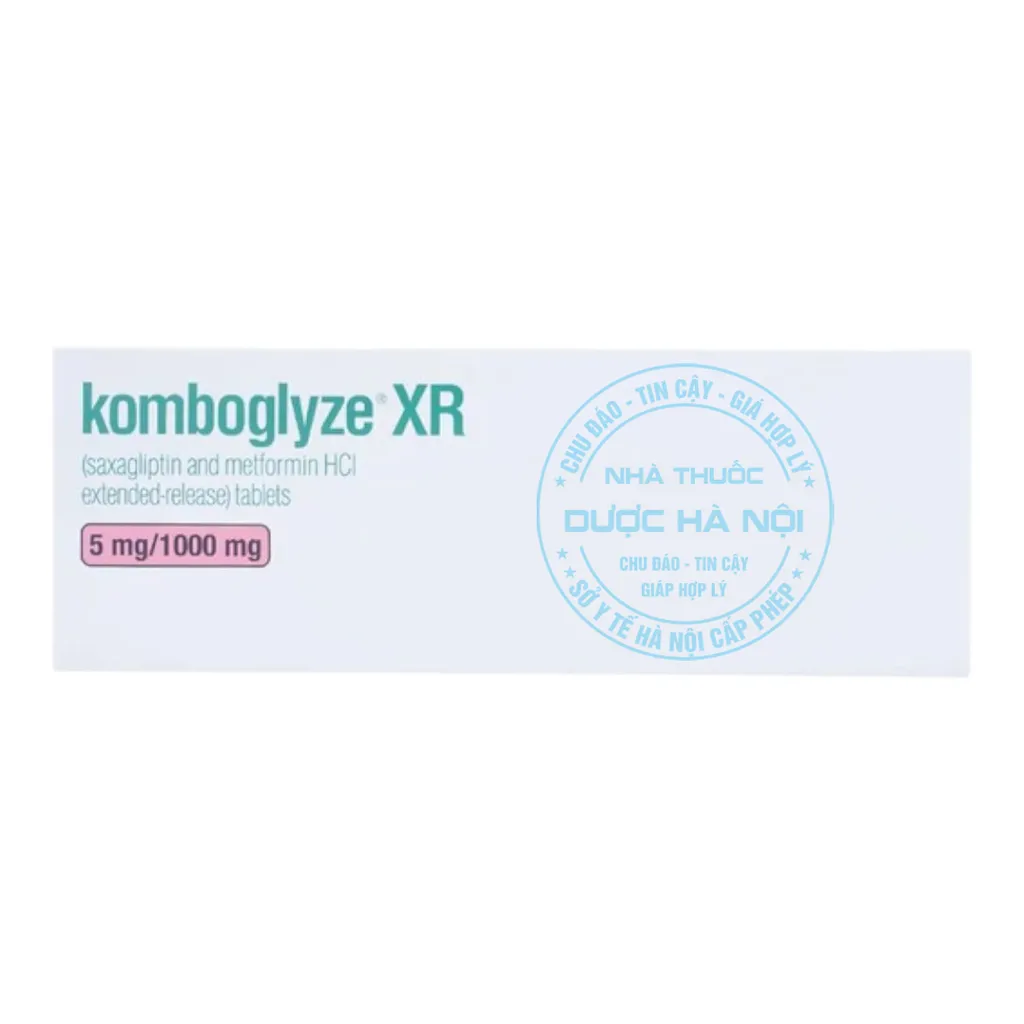Thuốc Komboglyze XR 5mg/1000mg