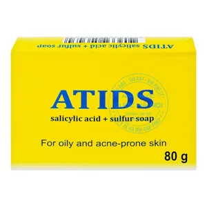 Xà phòng Atids giúp làm sạch sâu, kiềm dầu, giảm viêm da