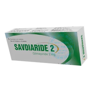Thuốc Savdiaride 2 ổn định đường huyết, nâng cao chất lượng  (3vỉ x 10viên)
