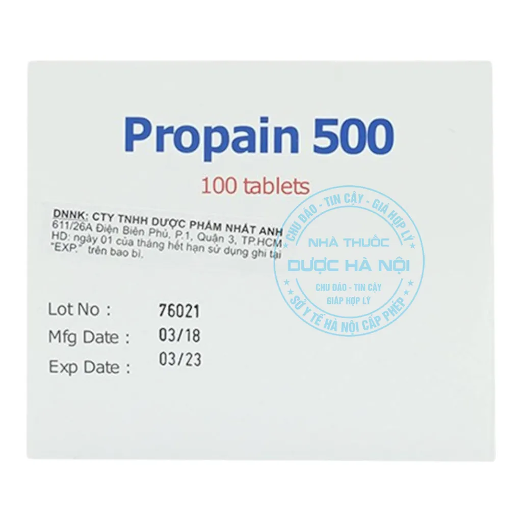 Thuốc Propain 500
