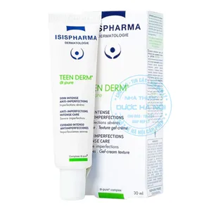 Kem dưỡng Isis Teen Derm kiểm soát dầu, giảm mụn và se khít lỗ chân lông ( 1 Tupe x 30ml)